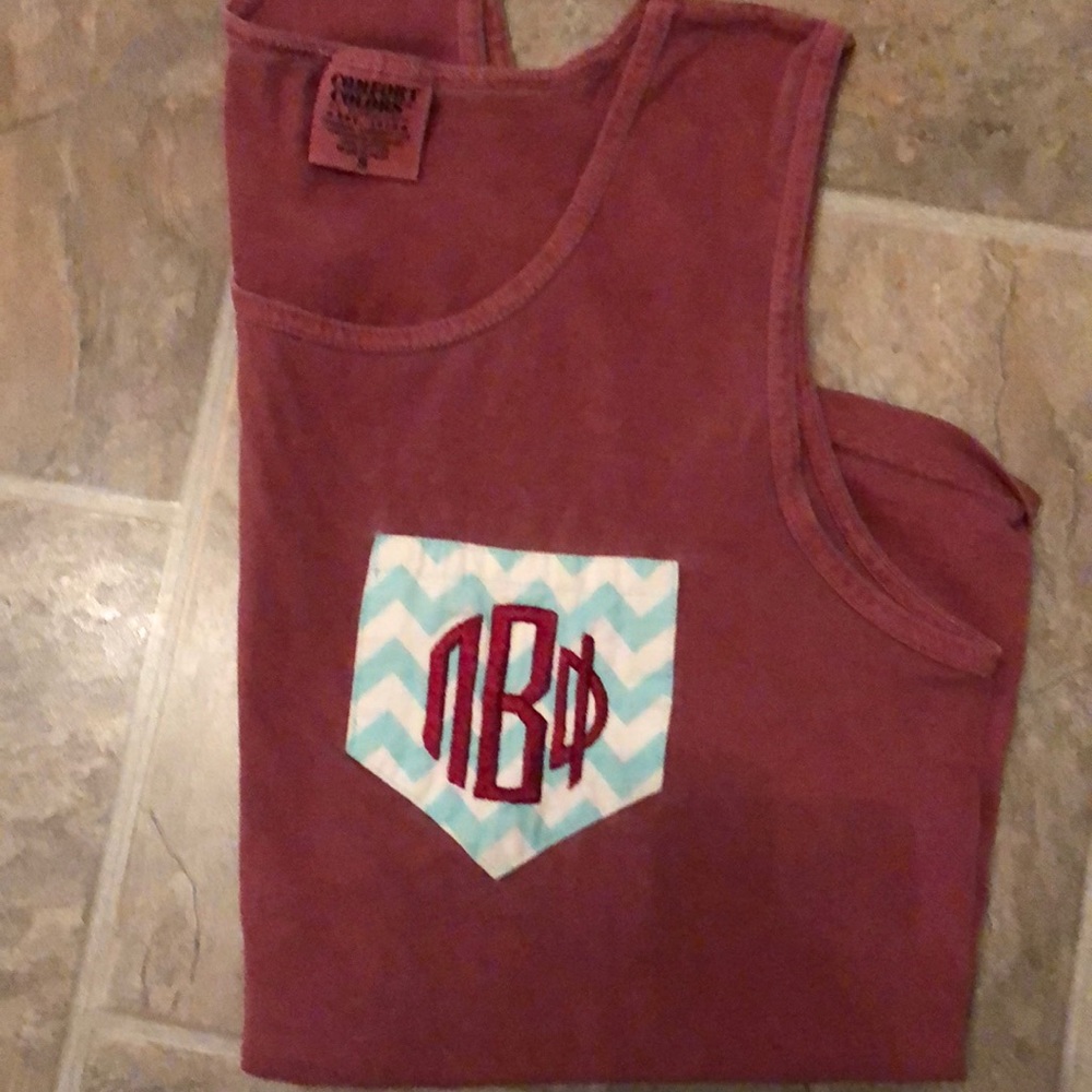 Pi Beta Phi Comfort Colors Tank Top